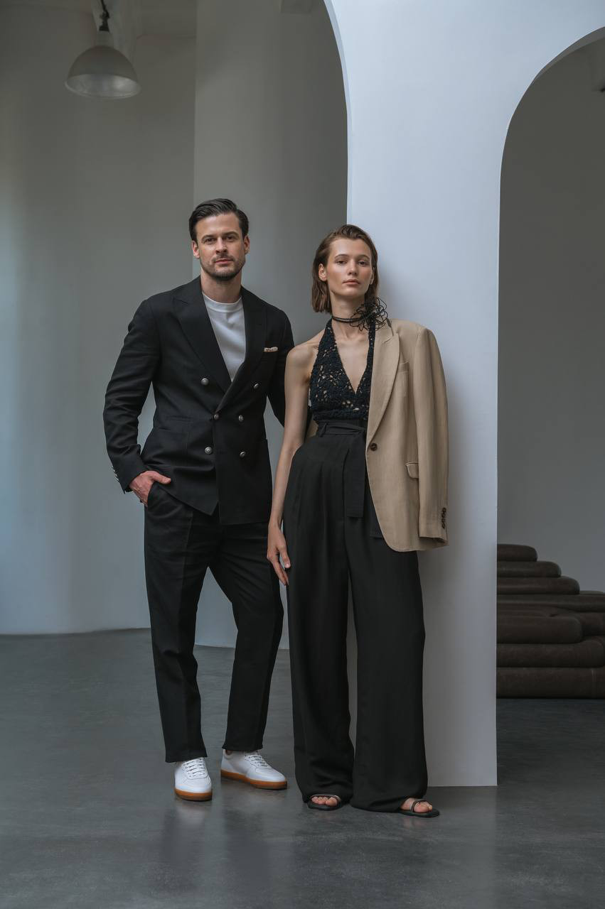 Black jumpsuit with crochet Brunello Cucinelli 6