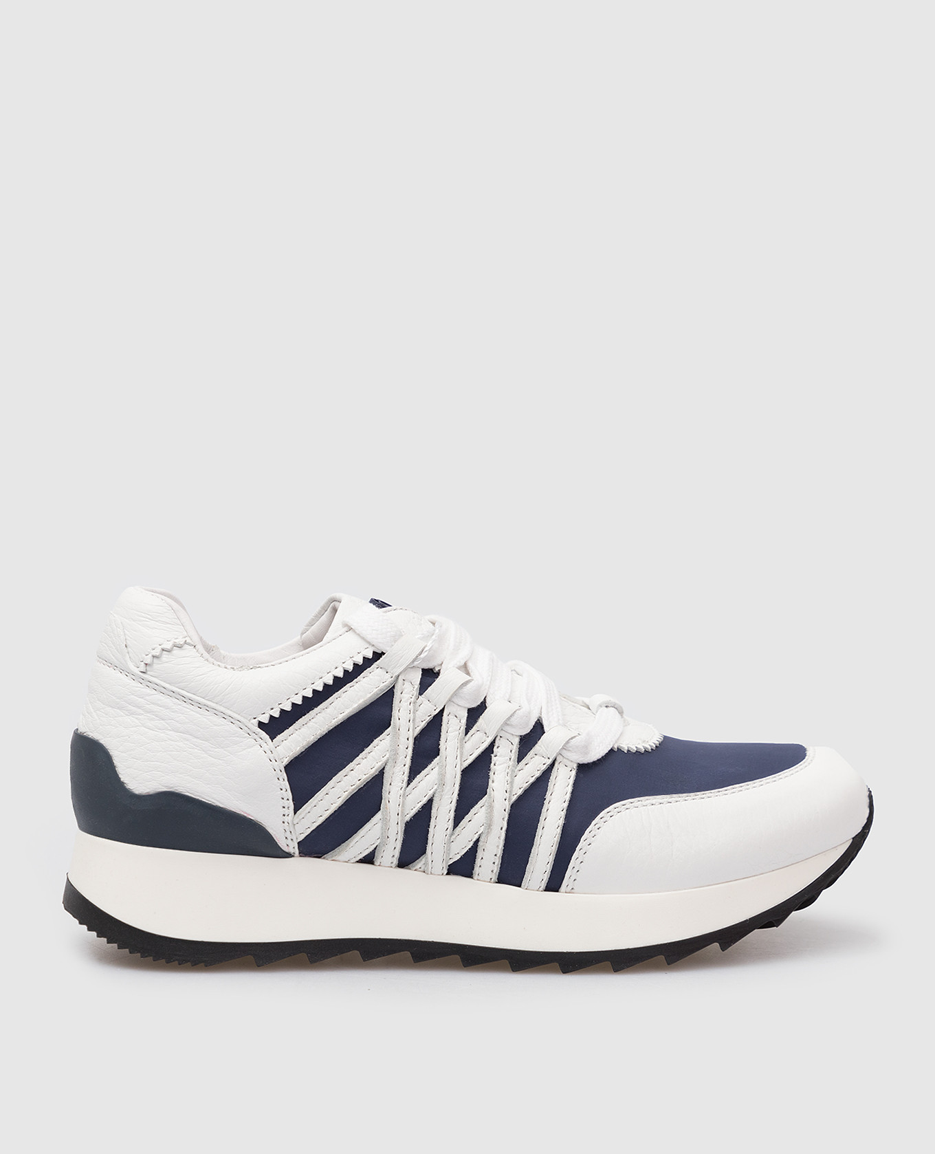 

Children's sneakers with leather inserts Stefano Ricci, Blue
