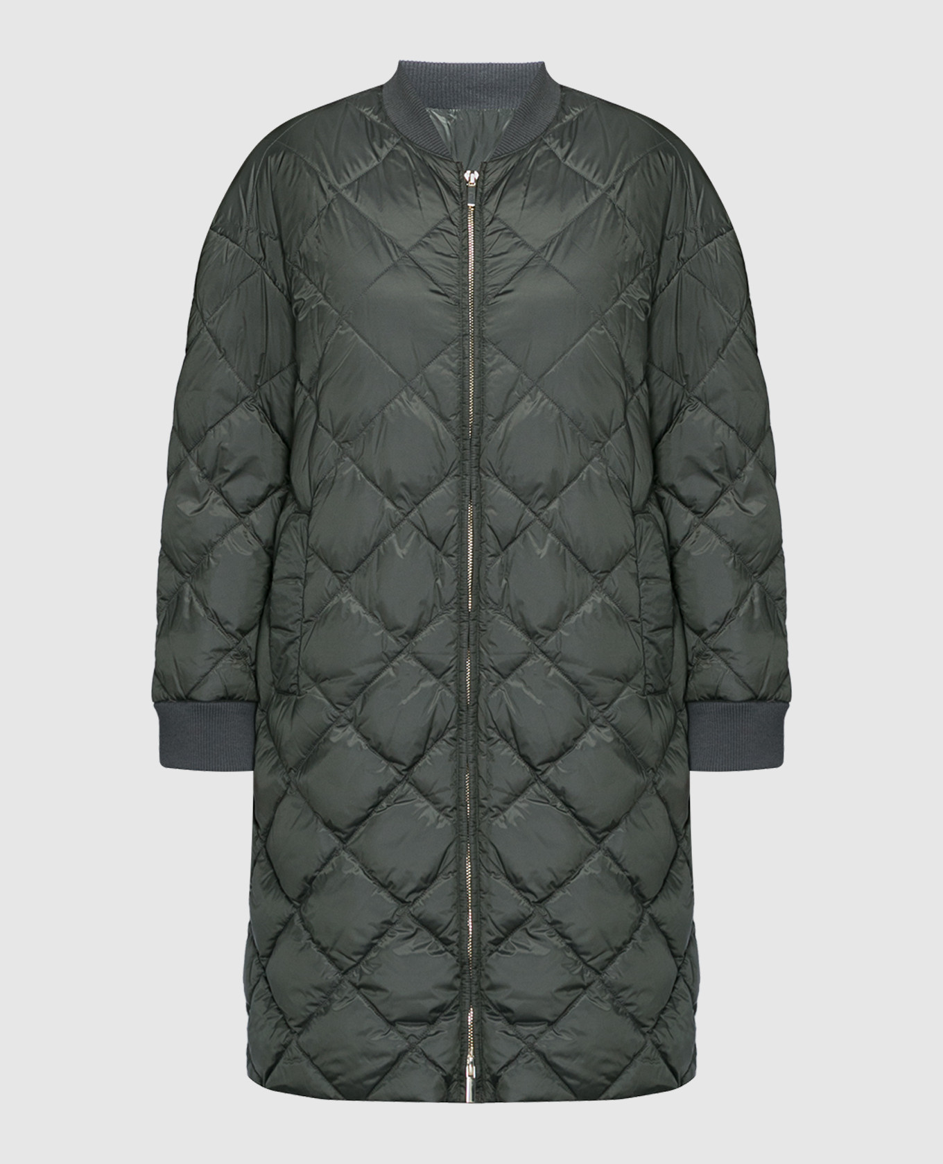 

Trebi green quilted down jacket Max Mara