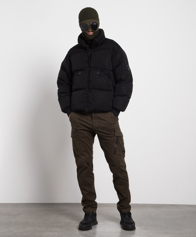 C.P. Company - Black Eco-Chrome R down jacket MOW175A006369G