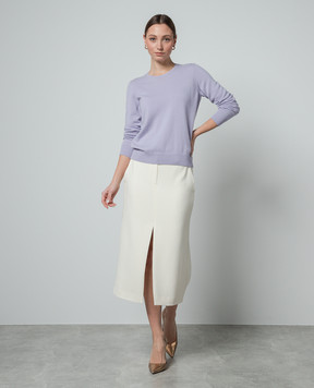 COLOMBO Purple cashmere sweater MA02886226KI