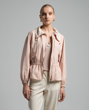 Enrico Mandelli Pink windbreaker A8D6085102