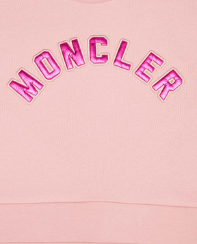Moncler ENFANT Children's pink suit with logo 8M00009899PS810