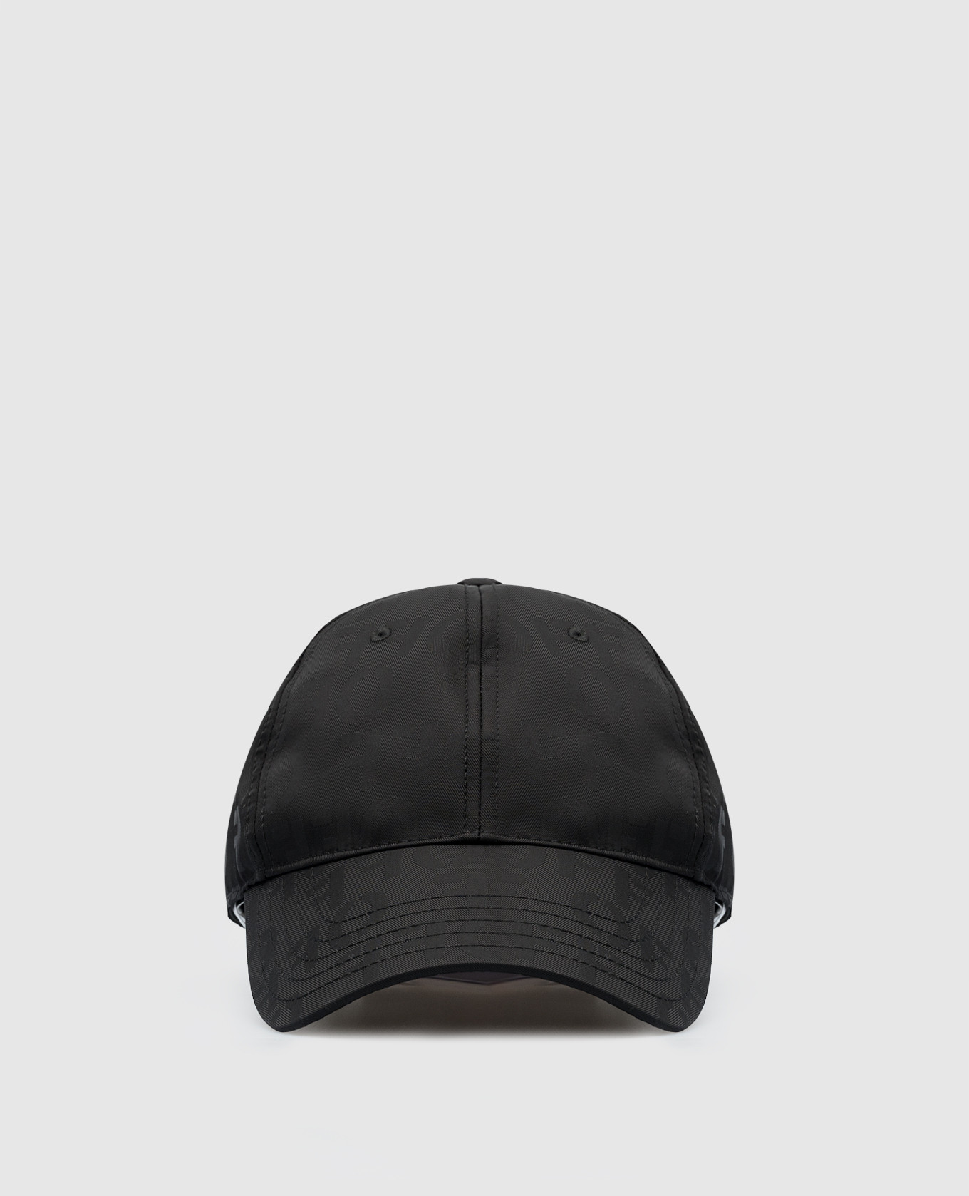 

Black cap in logo pattern Off-White