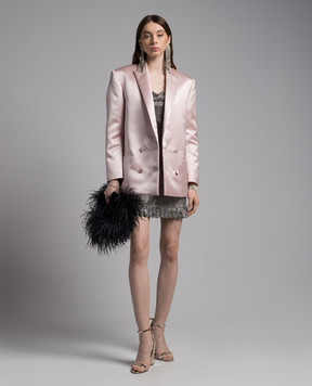 Philosophy di Lorenzo Serafini Pink double-breasted jacket J05020723