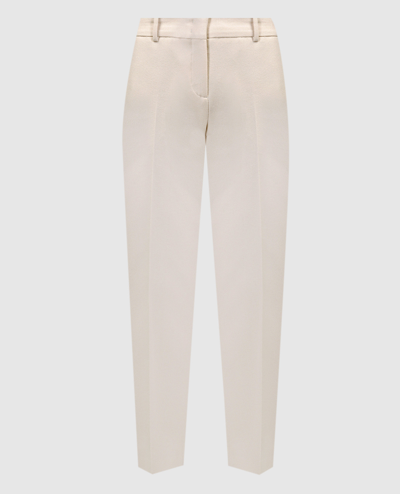 

Beige pants made of wool Ermanno Scervino