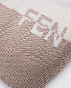Fendi Children's milky wool sweater JUG025AJ1L812