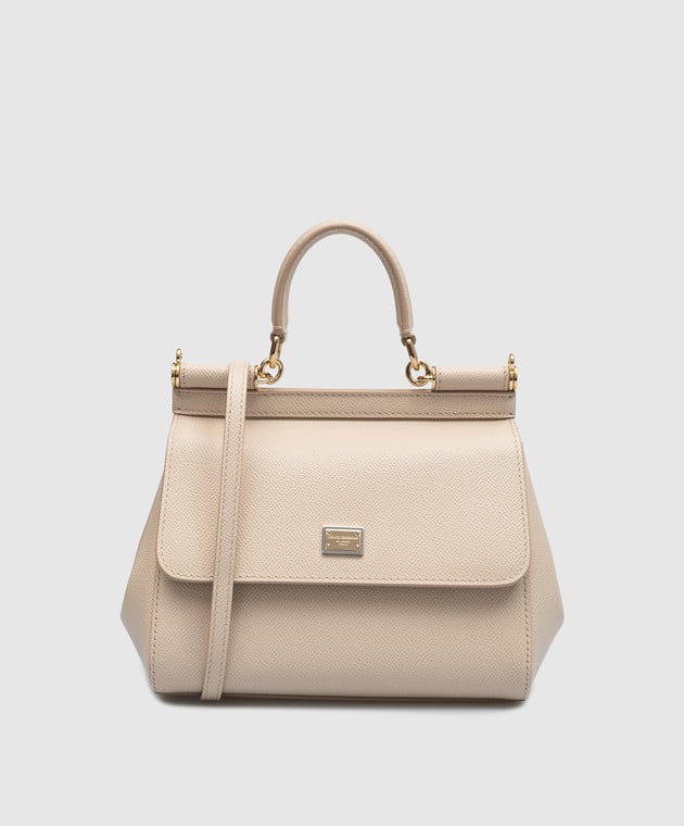 Beige satchel bag fashion