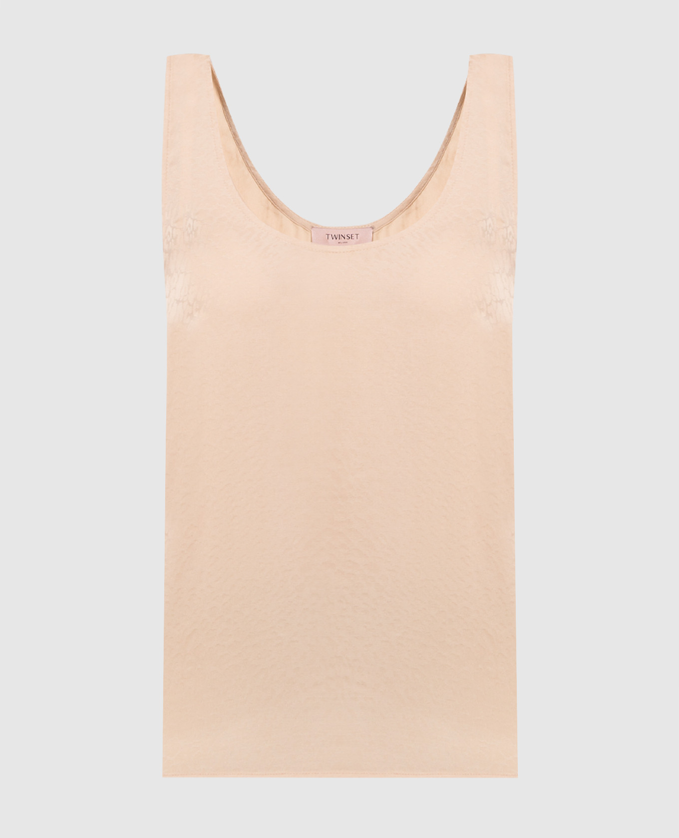 

Beige top in an animalistic pattern Twinset