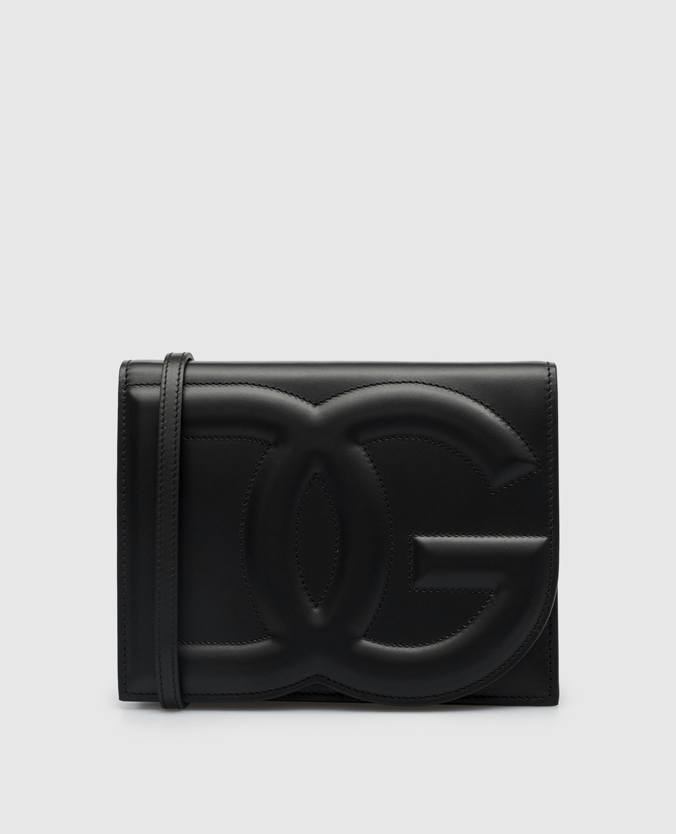 Dolce & Gabbana DGロゴ ハンドバッグ ブラック Small calfskin DG Logo Bag shopper in Black for Women