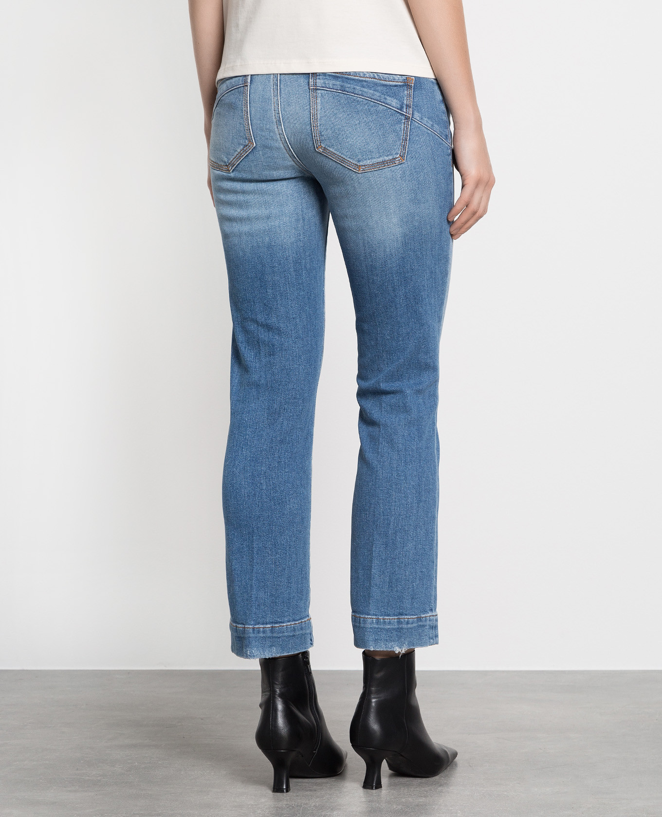 

MESSICO blue jeans with a distressed effect Max Mara Sportmax, Light blue