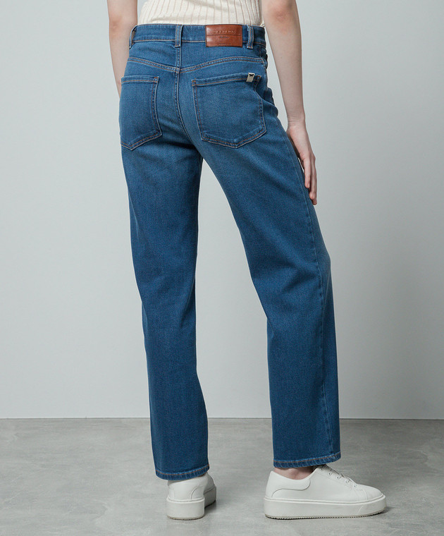 WEEKEND MAX MARA デニムパンツ ORTISEI Stretch denim '90s jeans, navy | Weekend Max Mara