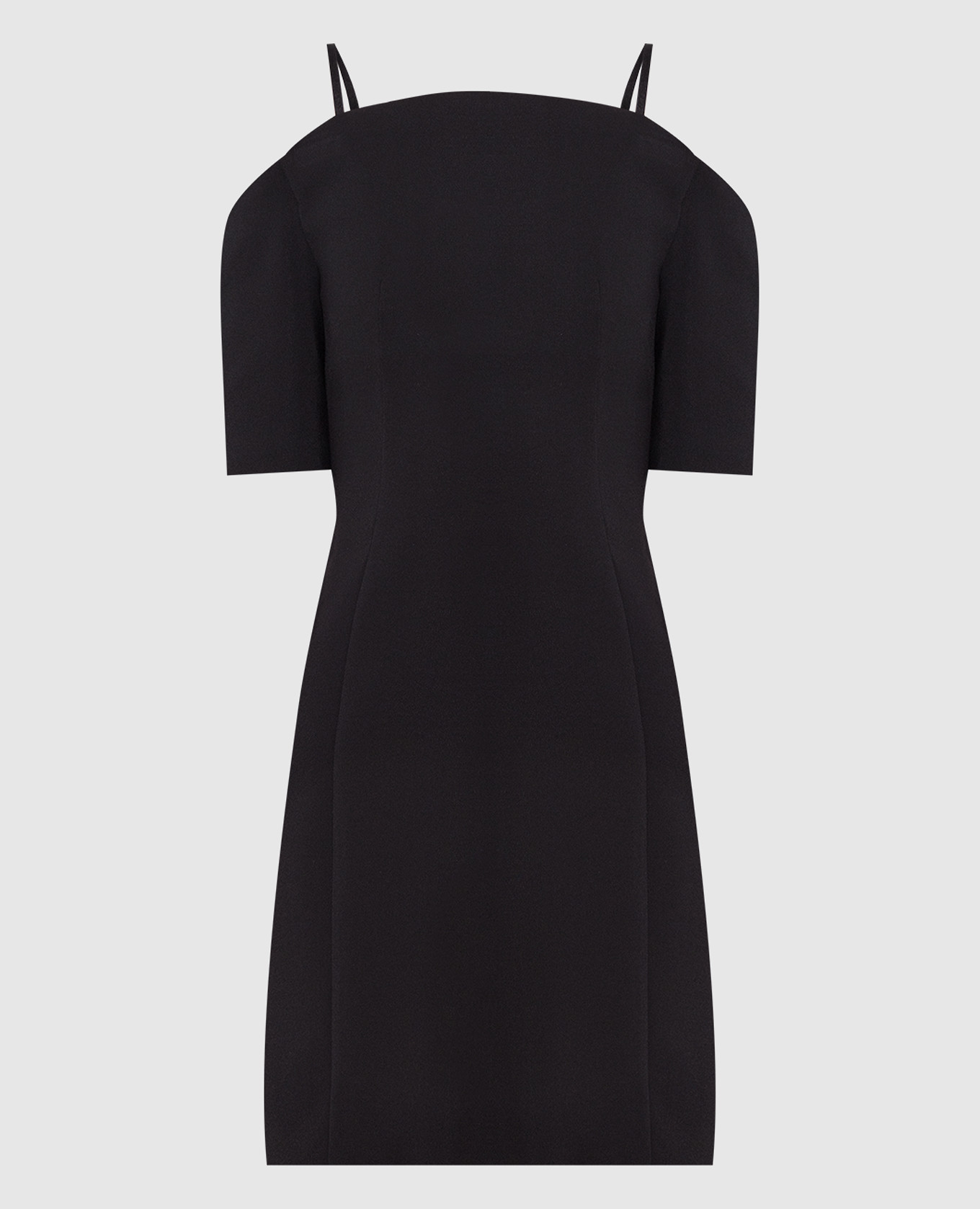 

Black Gesso Sheath Dress Max Mara Sportmax