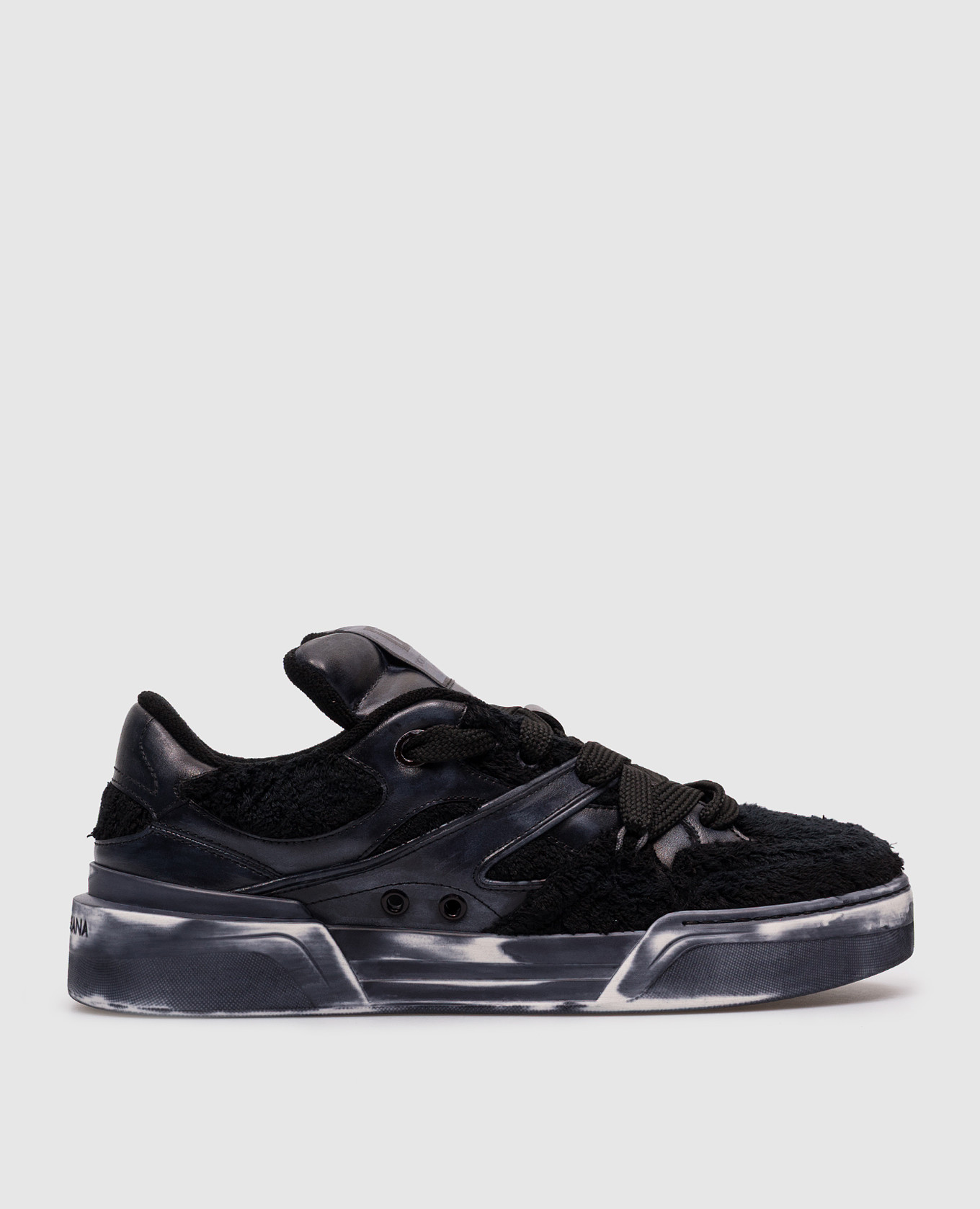 New roma blue combined sneakers dolce&gabbana