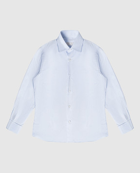 Stefano Ricci Children's blue shirt YC004040LJ1811