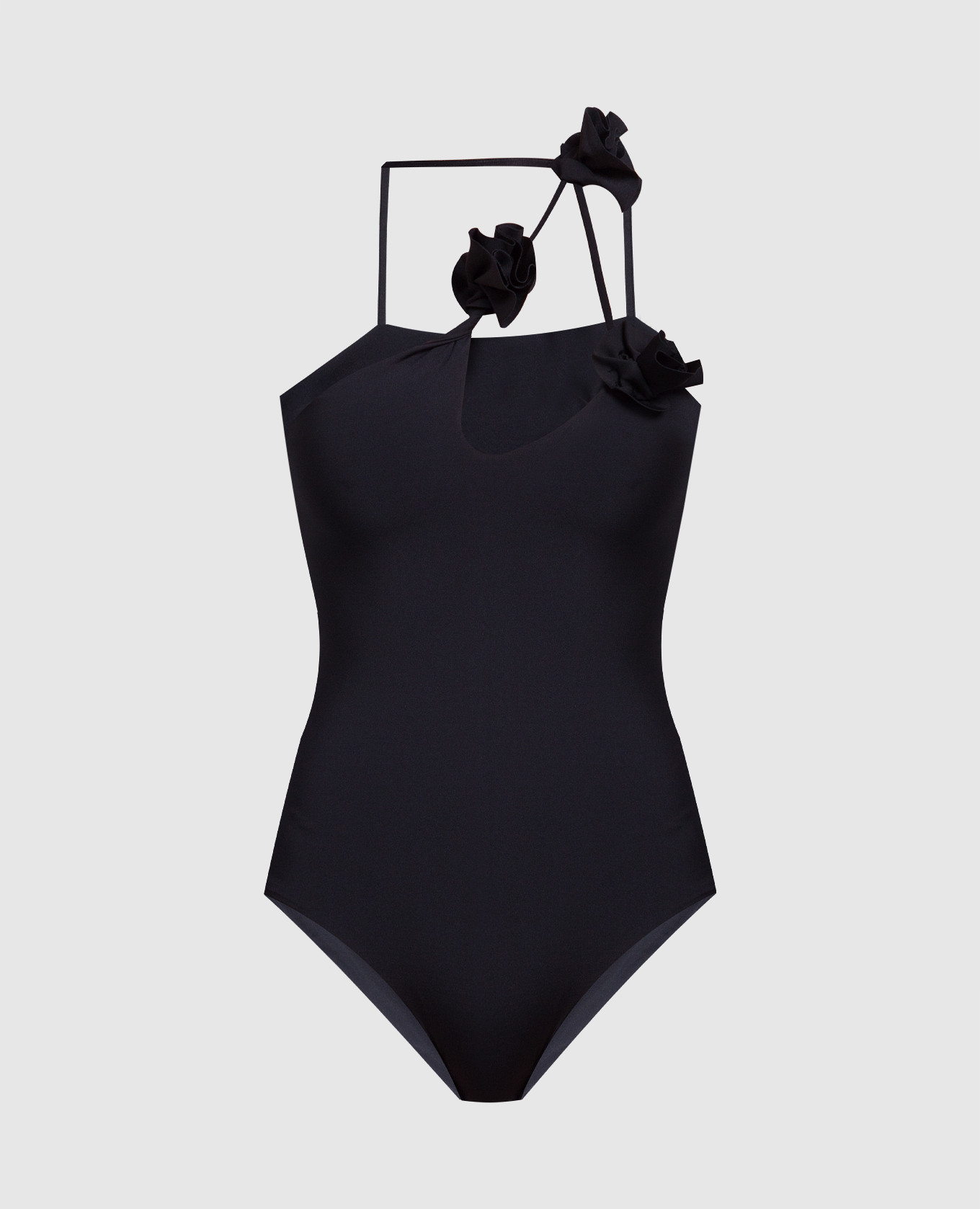 

Black swimsuit with applications Maygel Coronel