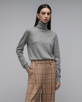 Ballantyne Gray cashmere golf B1P53312KG3