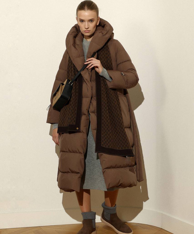 MOORER ダウンコート MANILA-STP Brown MooRER - Manila brown down jacket MANILASTP - shop with