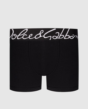 Dolce&Gabbana Black boxer briefs with logo M4F34JONP20