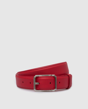 Stefano Ricci Children's red leather belt Y301VHA316P