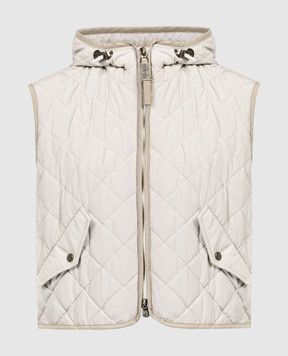 Brunello Cucinelli Beige quilted vest MB5742787
