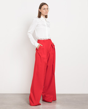 Michael Kors Red palazzos made of wool CPA7100189