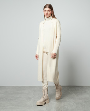 Enrico Mandelli White woolen cardigan A7KD265252