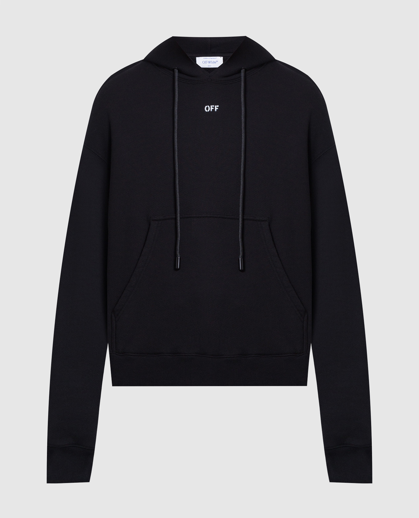 

Black hoodie with logo Off-White, Черный