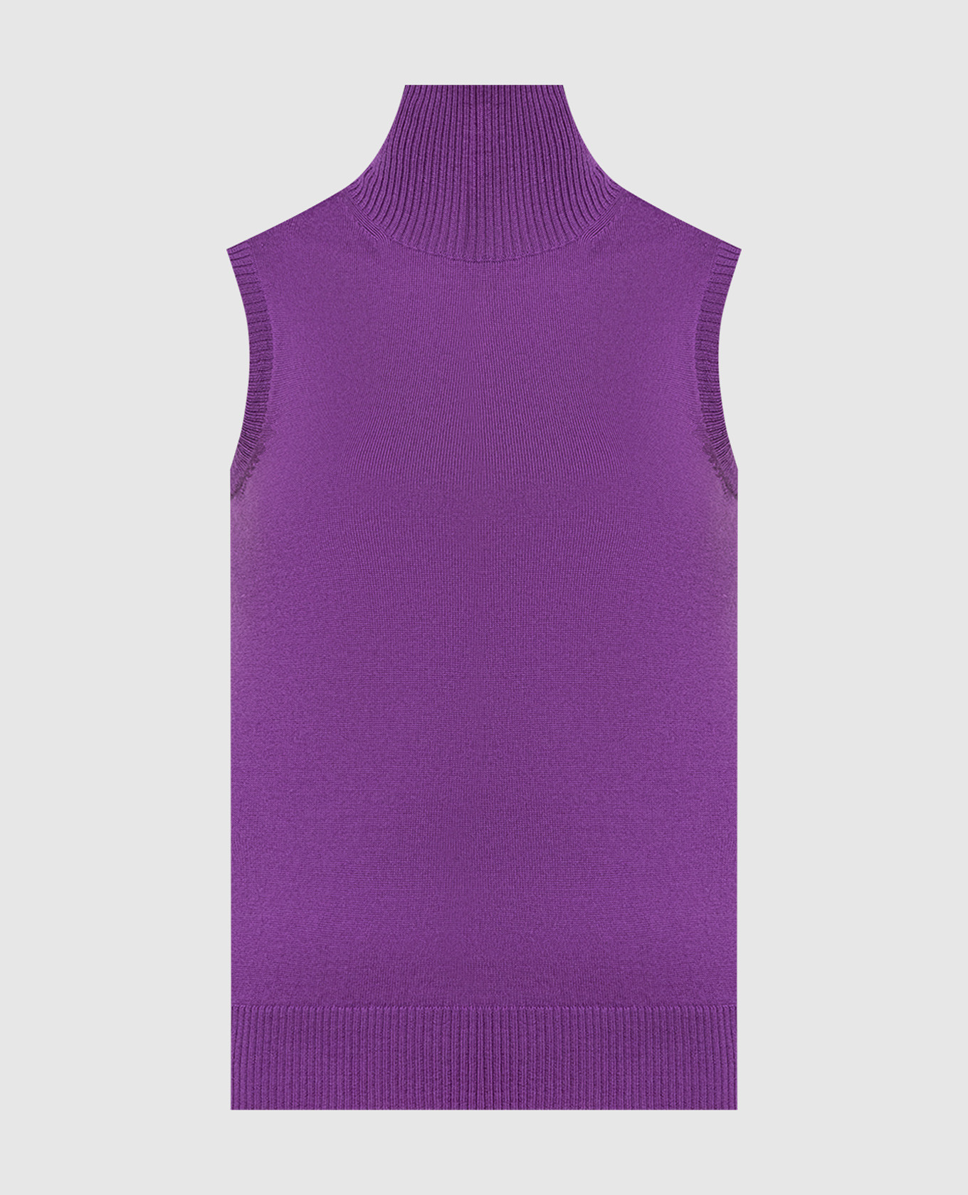 

Purple top made of wool Max Mara Sportmax, Violet