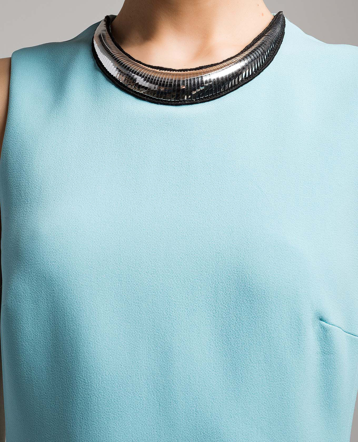 

Blue mini dress David Koma, Light blue