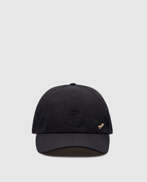 Borsalino Black Logo Hiker Rain Cap B95174BVAA0019