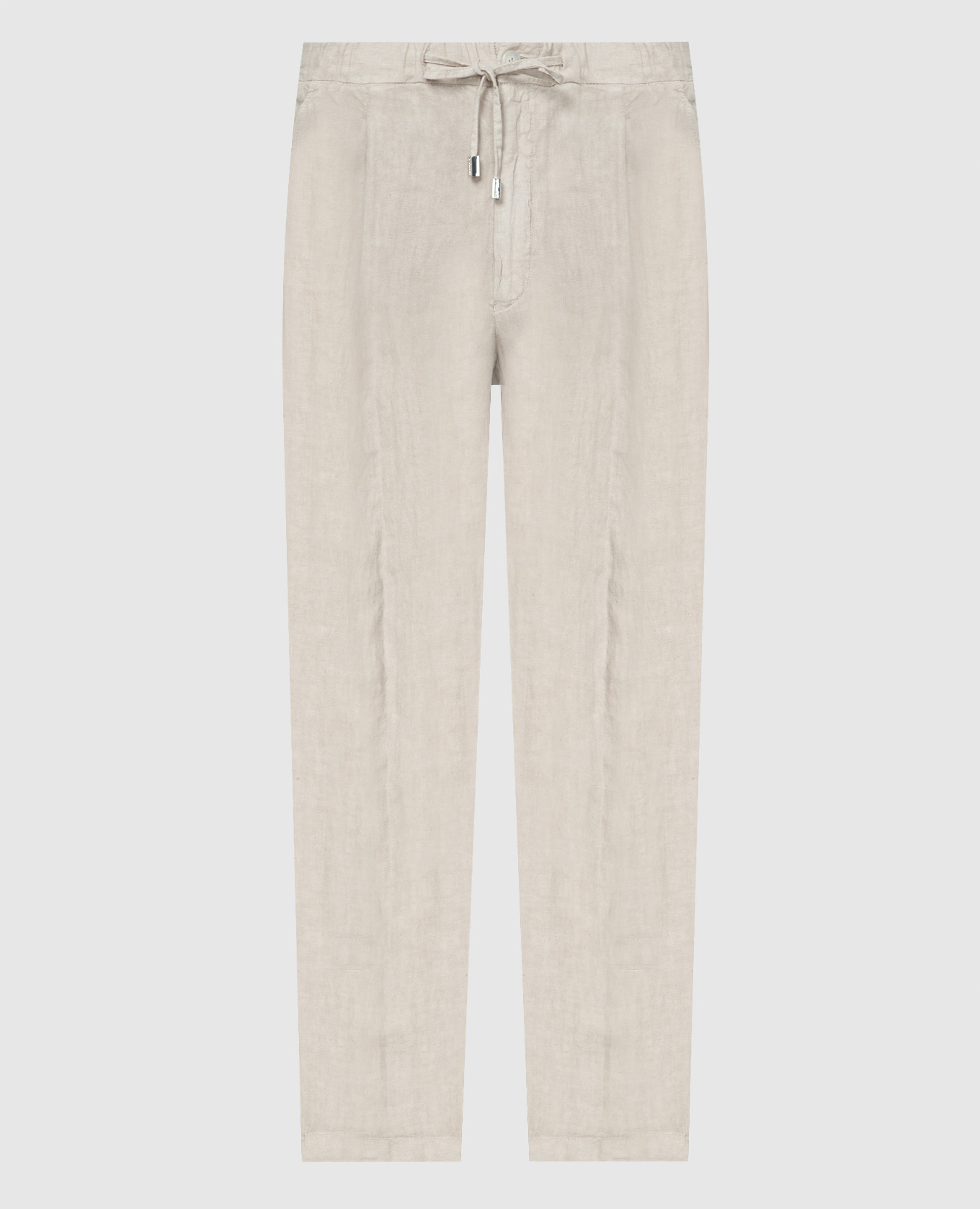

Beige linen pants Enrico Mandelli