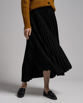 CO Black pleated skirt 3028FATP