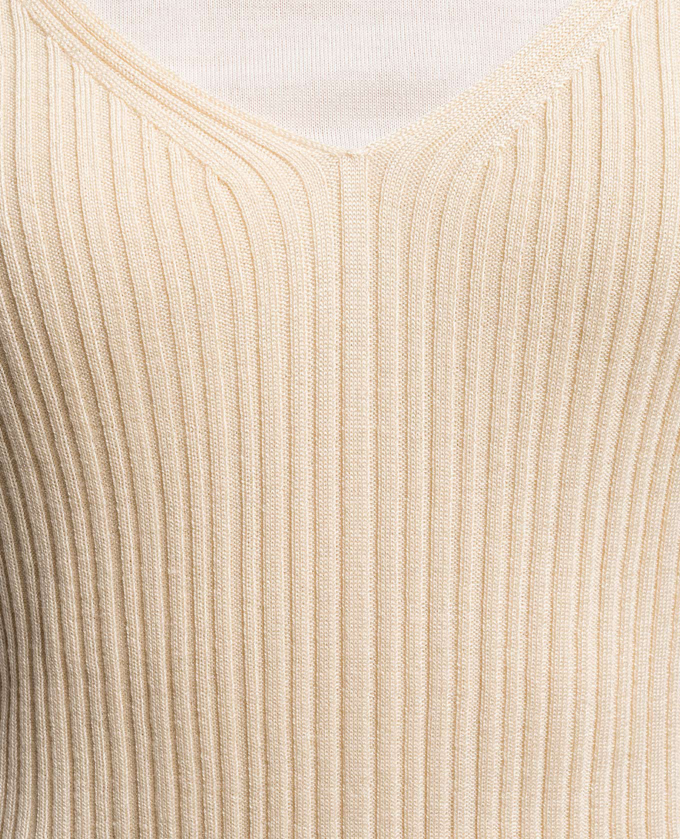 

Beige ribbed pullover Theory