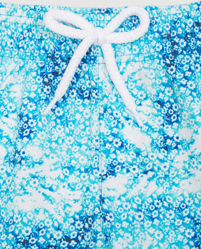 Vilebrequin Children's blue Gaya printed swim shorts GAYU3F71