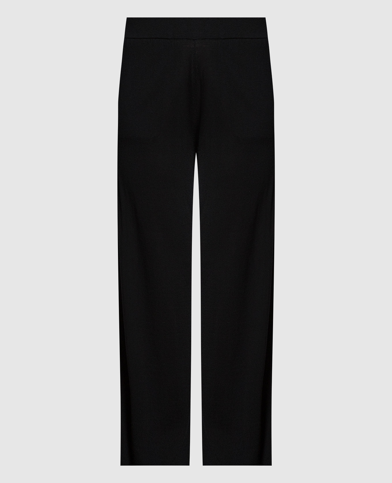 

Black pants made of wool Allude, Pink
