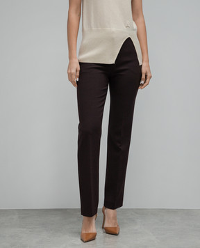 Theory Burgundy pants N0801221
