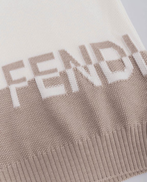 Fendi Children's milk vest made of wool JUG026AJ1L