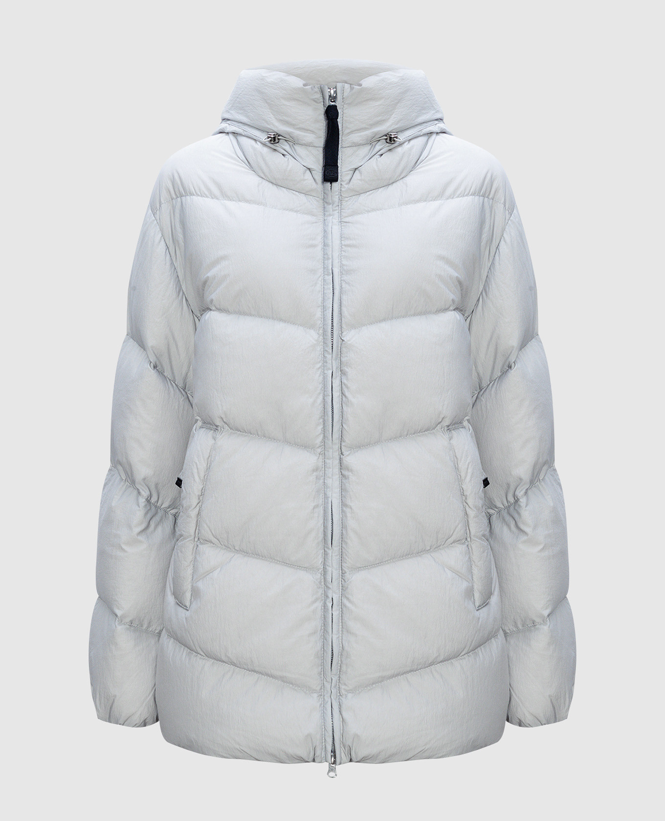 

Amane gray down jacket with logo Parajumpers, Серый