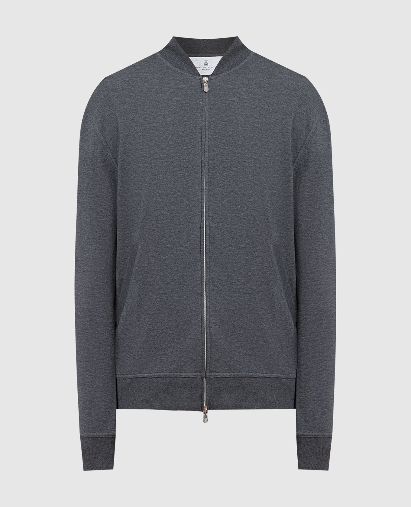 

Gray bomber jacket Brunello Cucinelli, Grey