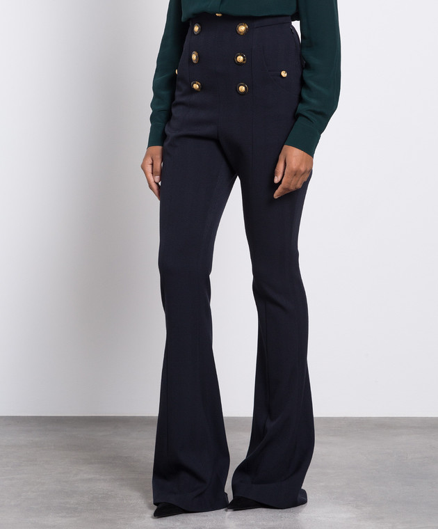 パンツ Balmain Wool Flared Trousers BALMAIN Wool flared pants | NET-A-PORTER