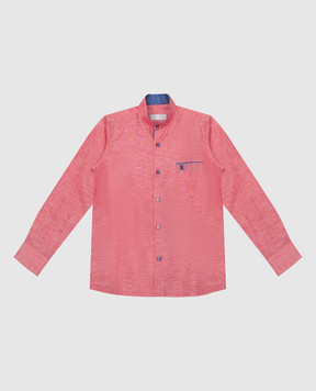 Stefano Ricci Children's red shirt YC003551L1675