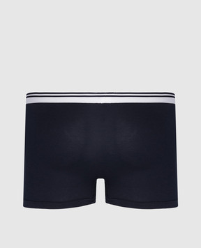 Zimmerli Blue Pure Comfort boxer briefs with logo 1721464