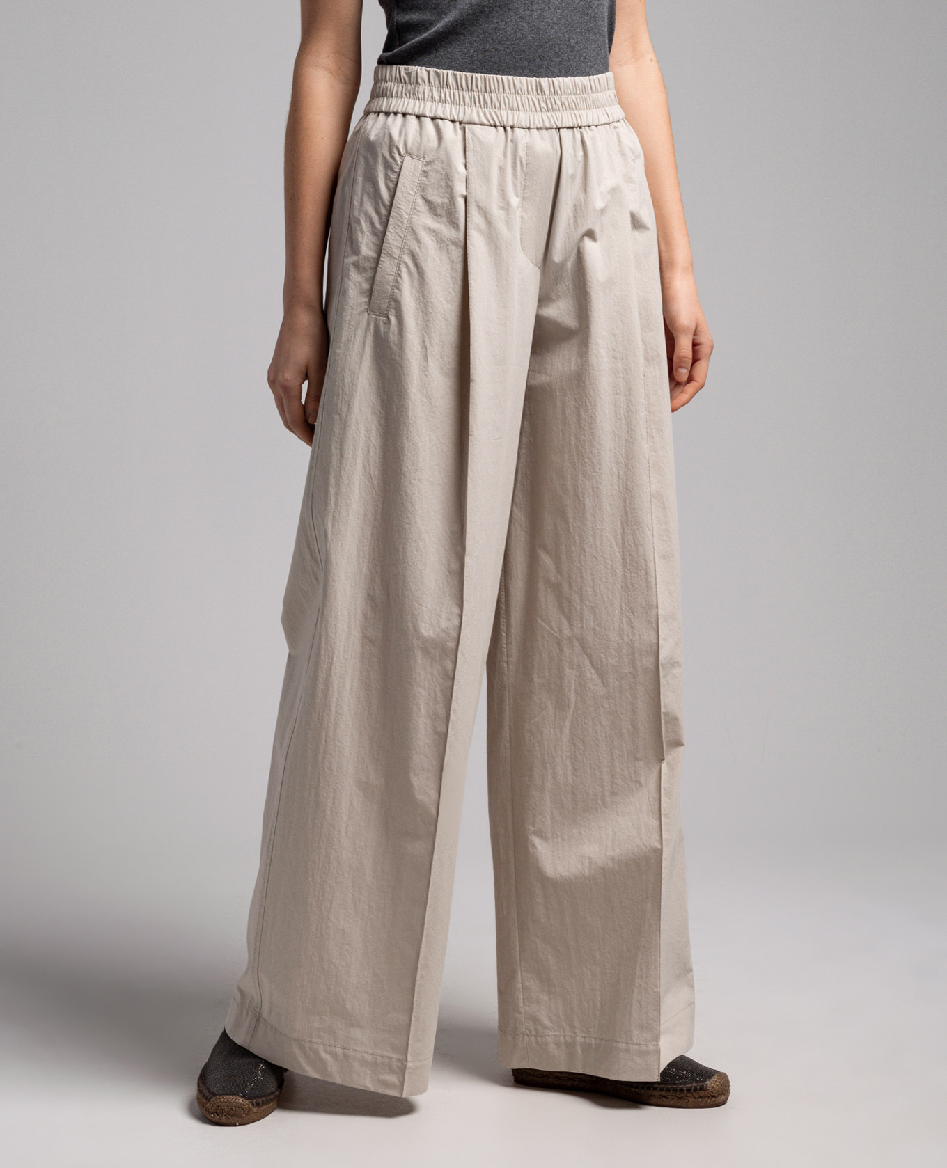 Gray pants Brunello Cucinelli 3