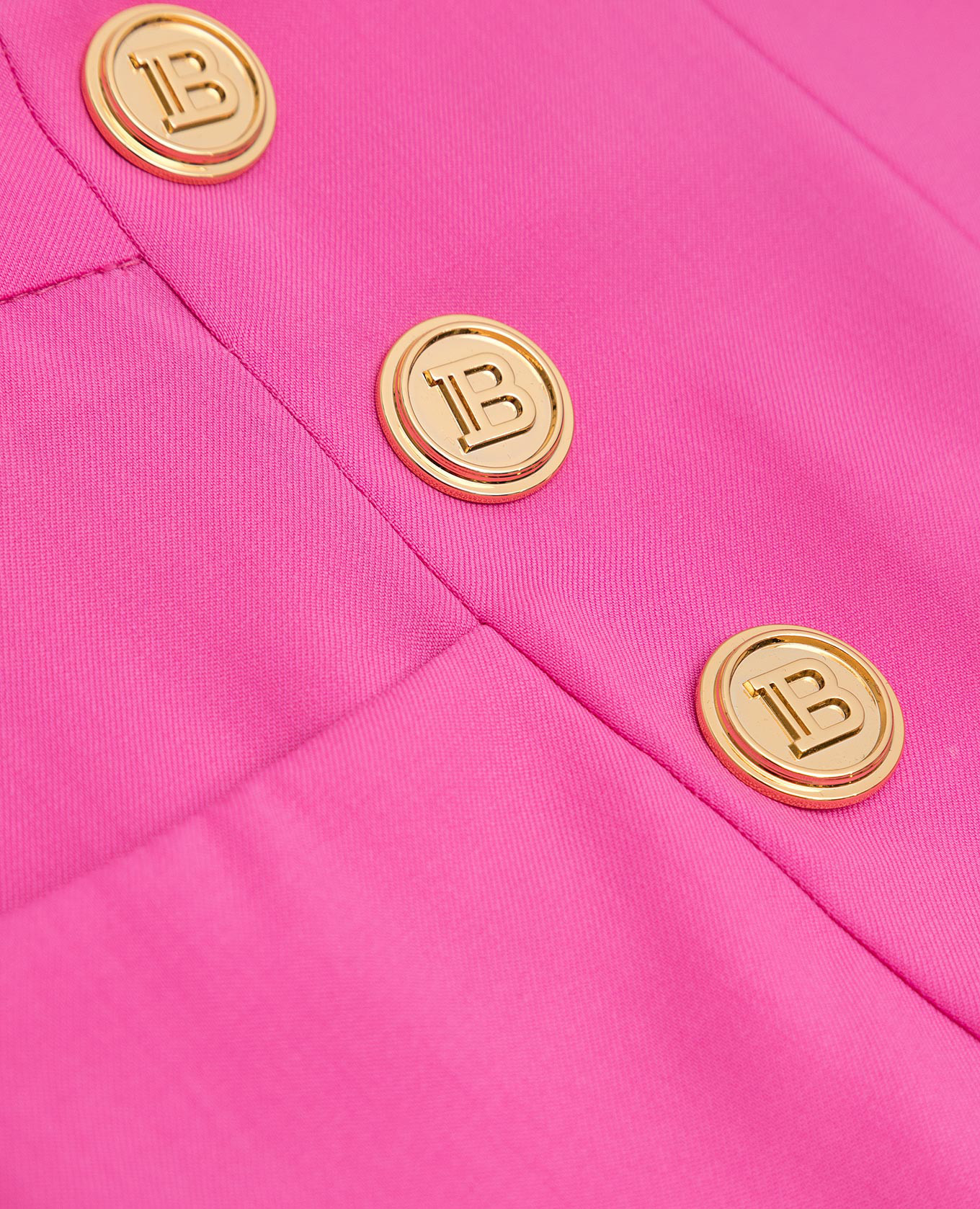 

Children's raspberry wool trousers Balmain, Pink