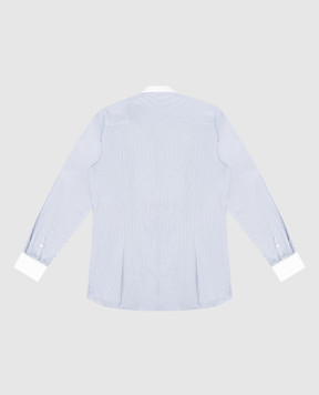 Stefano Ricci Children's blue striped shirt YC002316LJ1617