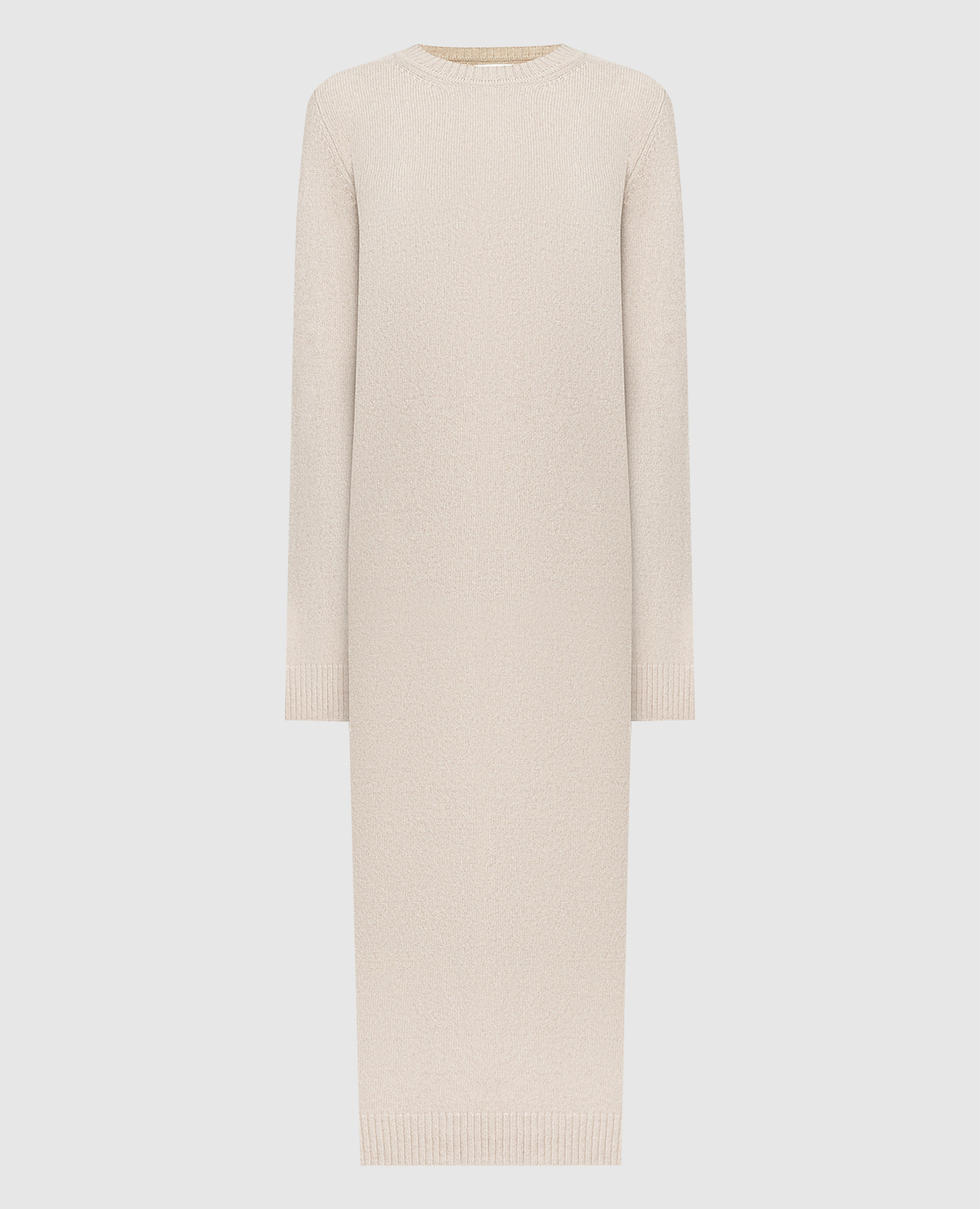 Beige cashmere dress Babe Pay Pls