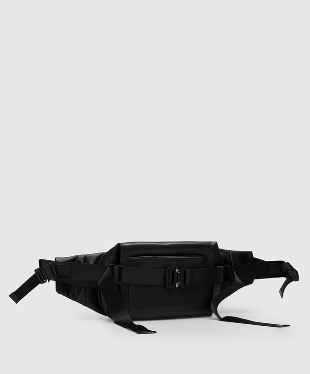 Juun.j - Black leather belt bag JC38D4P03 - shop with Cyprus