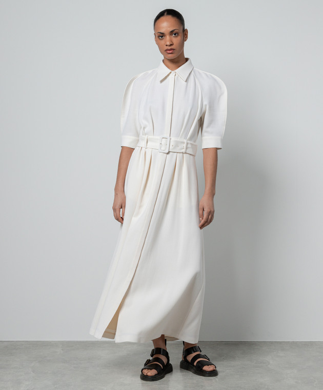 gabriela hearst shirt dress Gabriela Hearst Sea Island Cotton Poplin Maxi Shirtdress