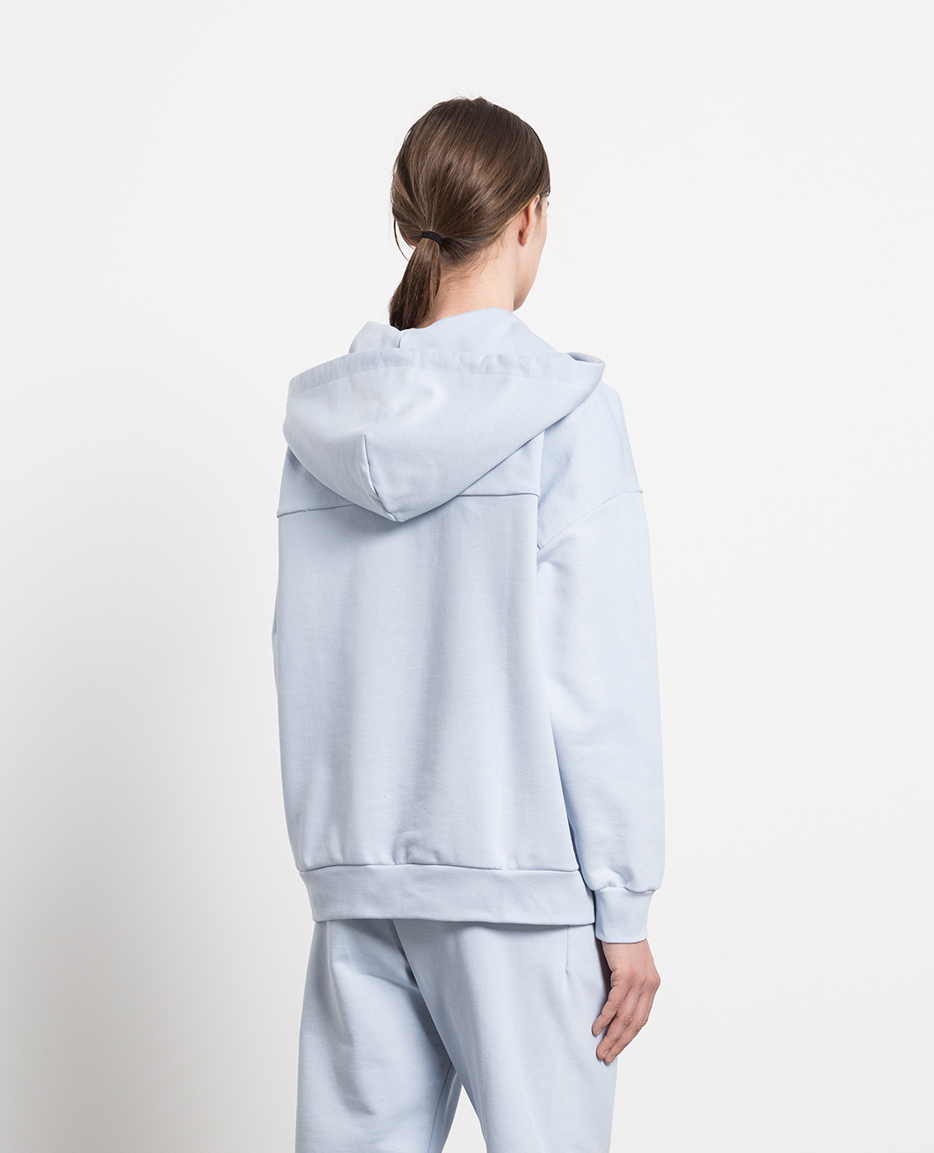 Blue McQueen Graffiti Print Hoodie Alexander McQueen 4